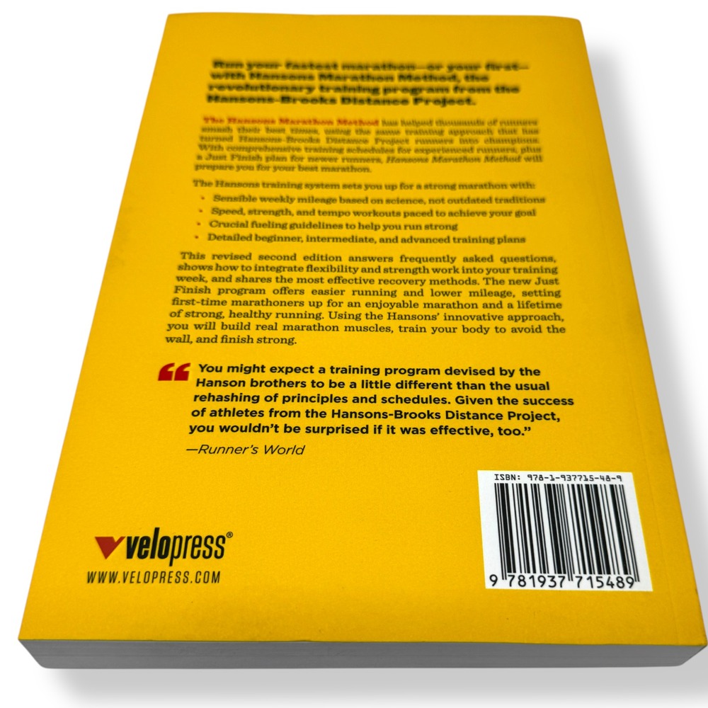 Hansons Marathon Method: Run Your Fastest Marathon by Luke Humphrey (paperback) - Picture 5 of 6
